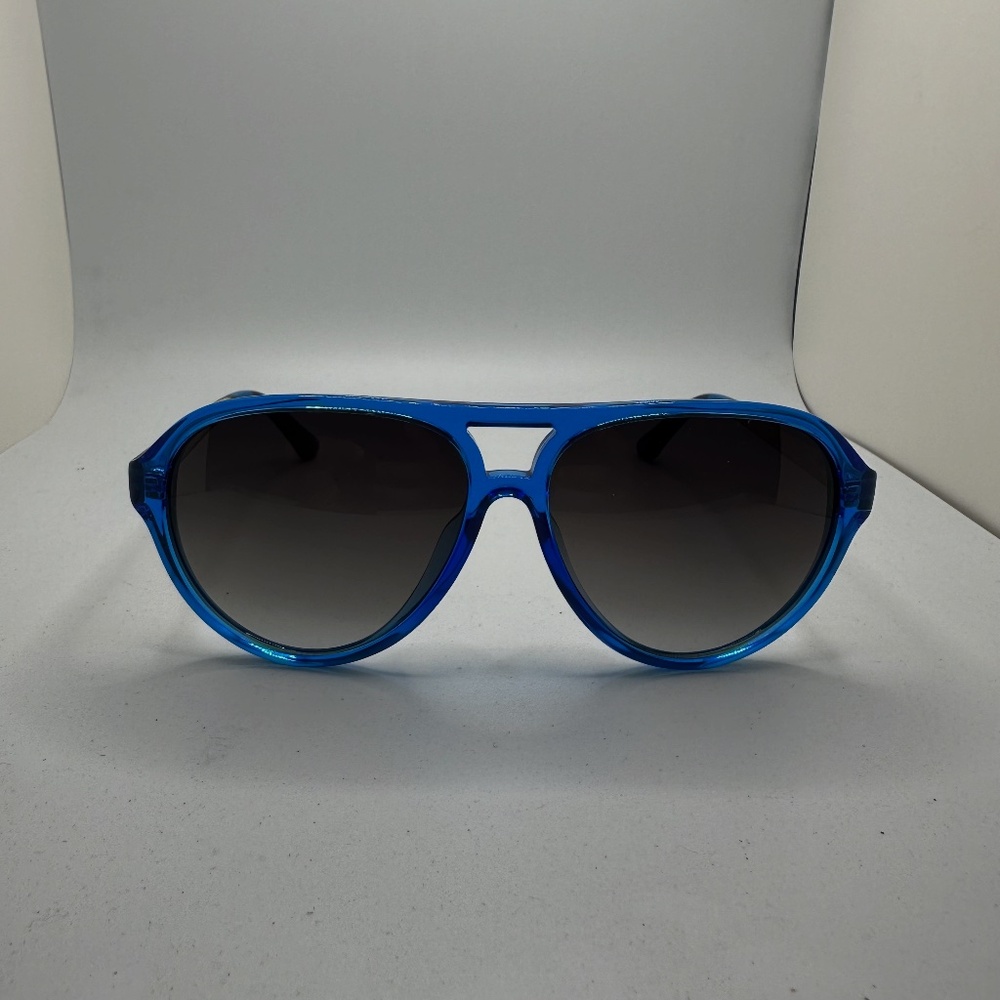 TOMS Sunglasses - NWOT - Marco in Blue Crystal Honey with Grey Gradient Lens